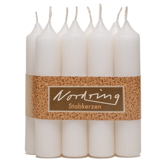 Nordring Stabkerzen 11 cm – 8er Set, RAL-zertifiziert, in 22 Farben