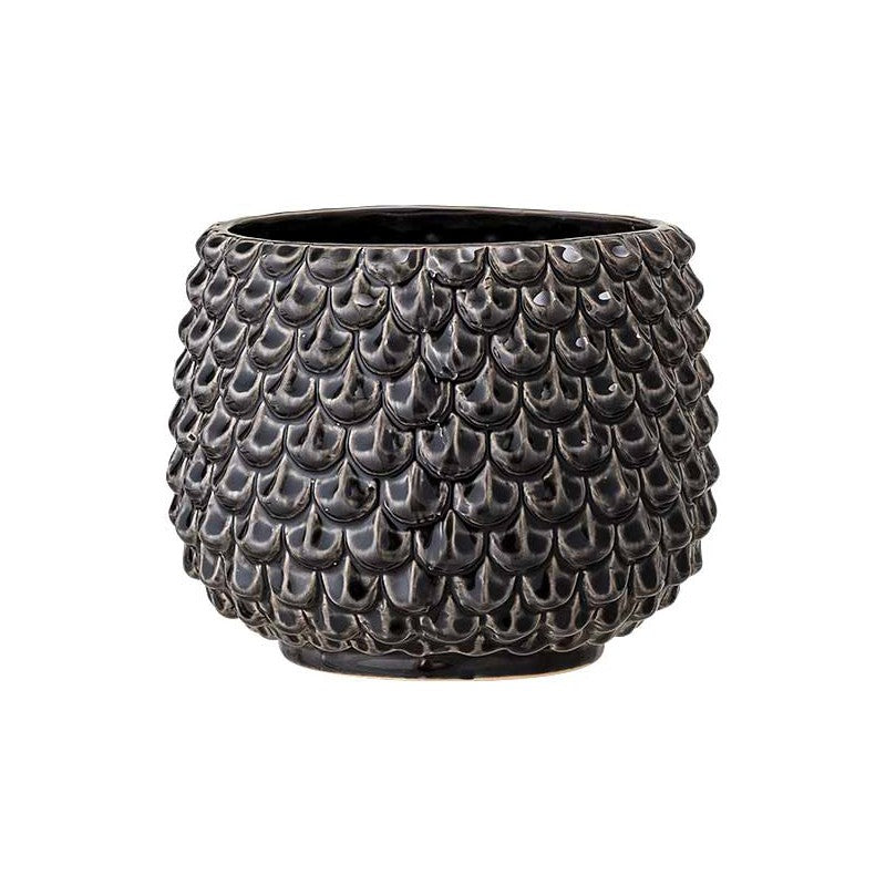 Nordring Blumentopf Pino M (13,5 cm ø), schwarz