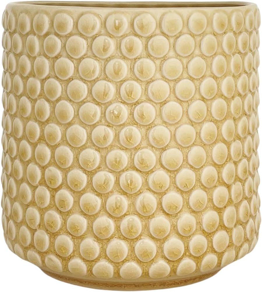 Nordring Blumentopf Dotty L (15,5 cm ø), elfenbein