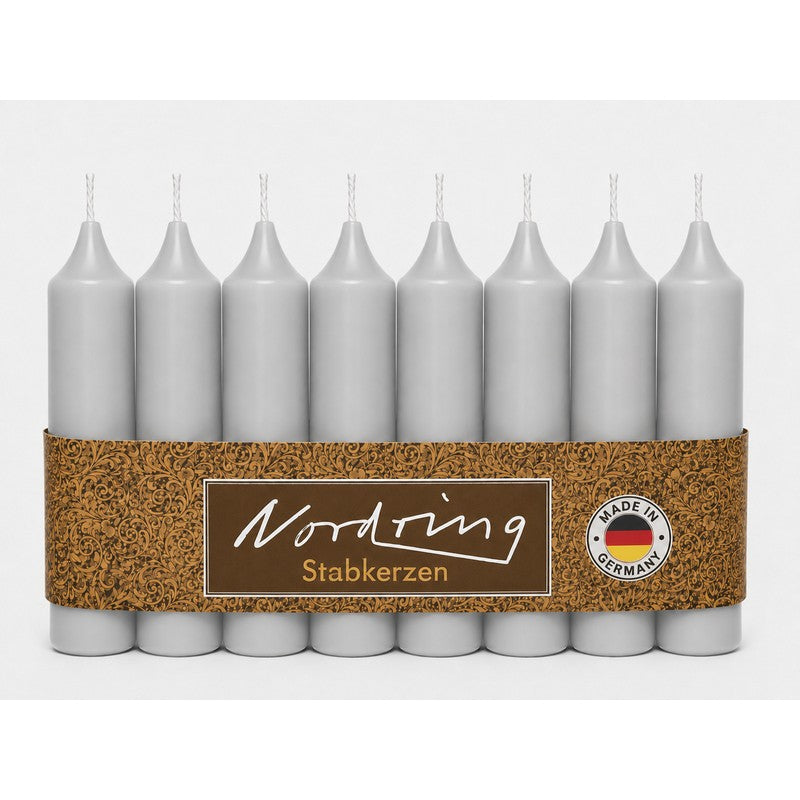Nordring Stabkerzen 11 cm – 8er Set, RAL-zertifiziert, in 22 Farben