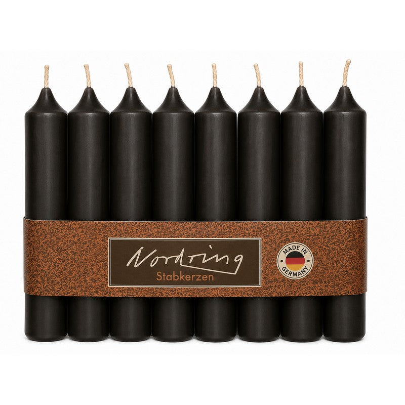 Nordring Stabkerzen 11 cm – 8er Set, RAL-zertifiziert, in 22 Farben