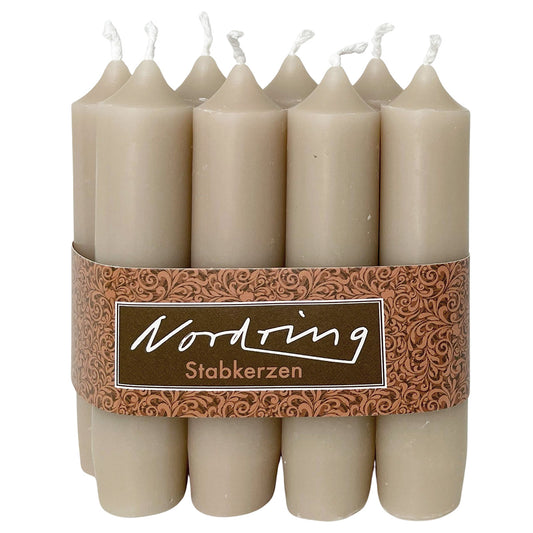 Nordring 24 Stück kurze Kerzen 11 cm lang