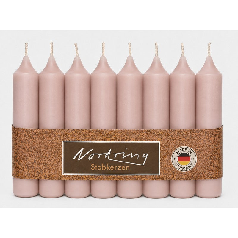 Nordring Stabkerzen 11 cm – 8er Set, RAL-zertifiziert, in 22 Farben