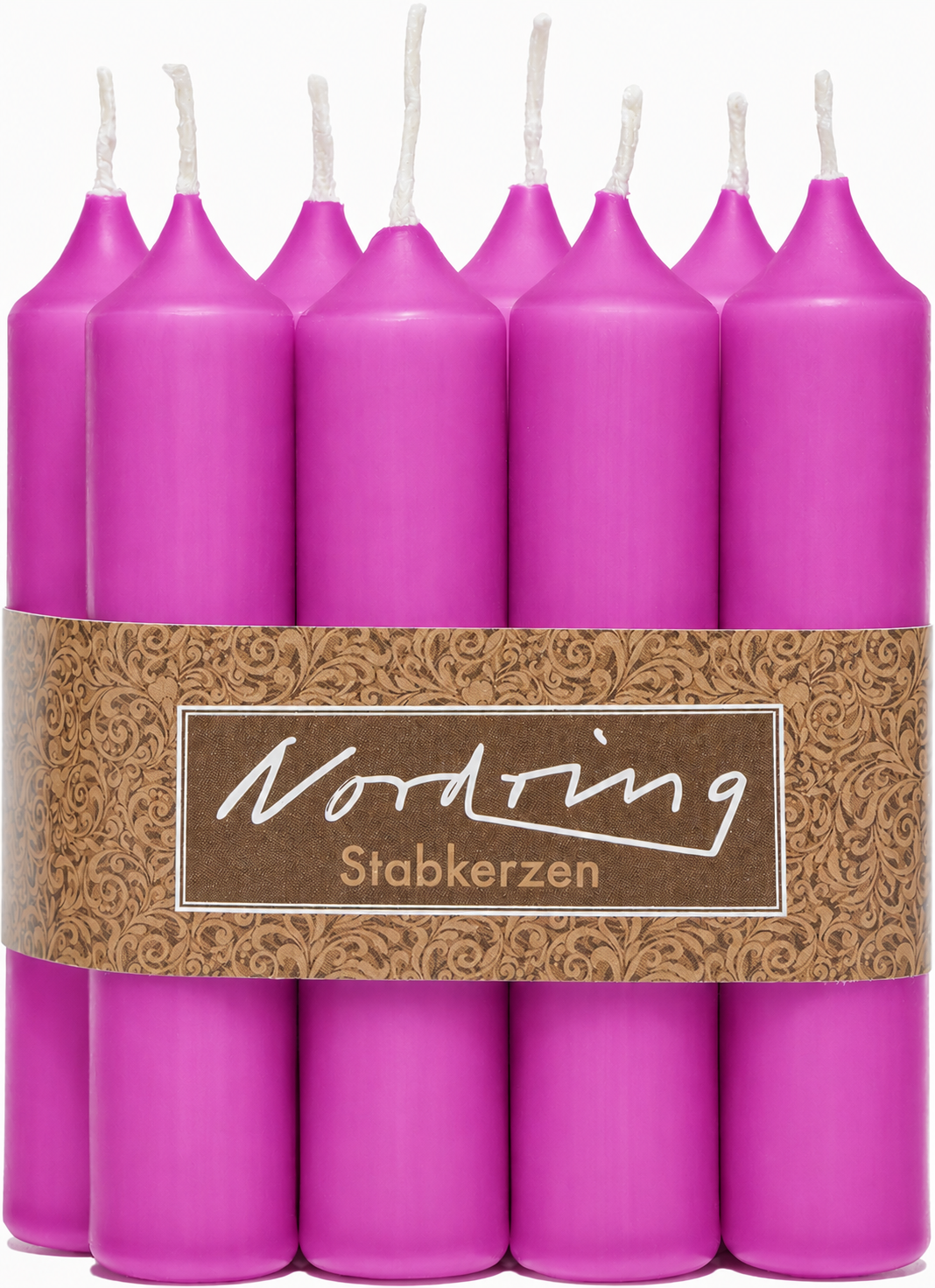 Nordring Stabkerzen 11 cm – 8er Set, RAL-zertifiziert, in 22 Farben