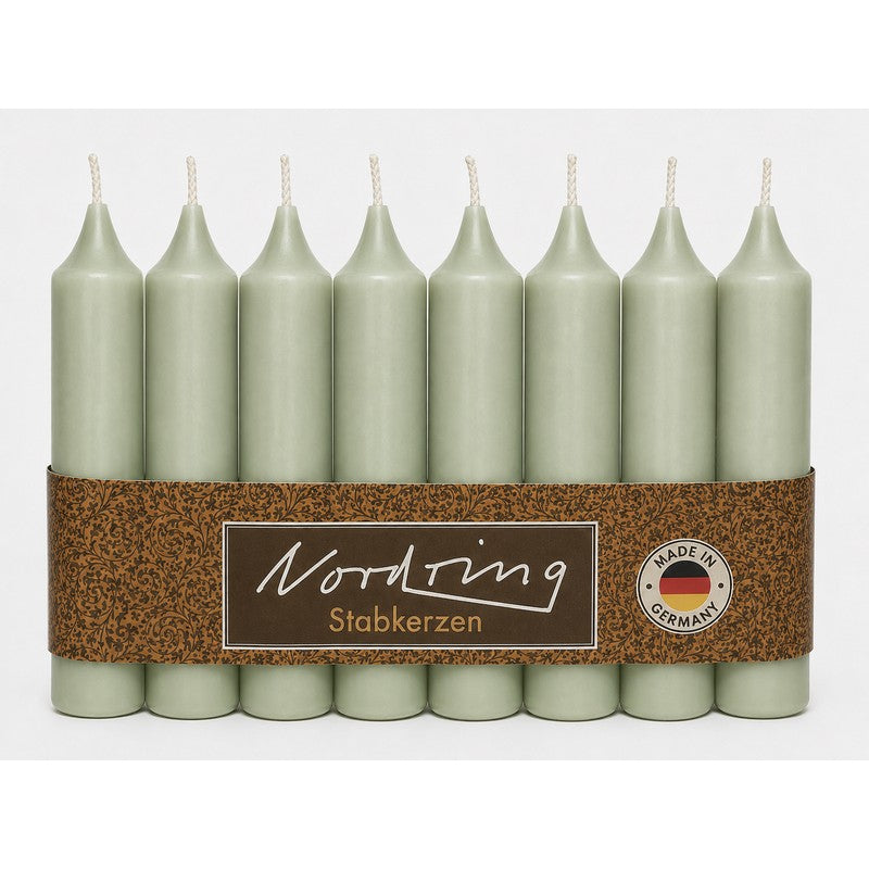 Nordring Stabkerzen 11 cm – 8er Set, RAL-zertifiziert, in 22 Farben