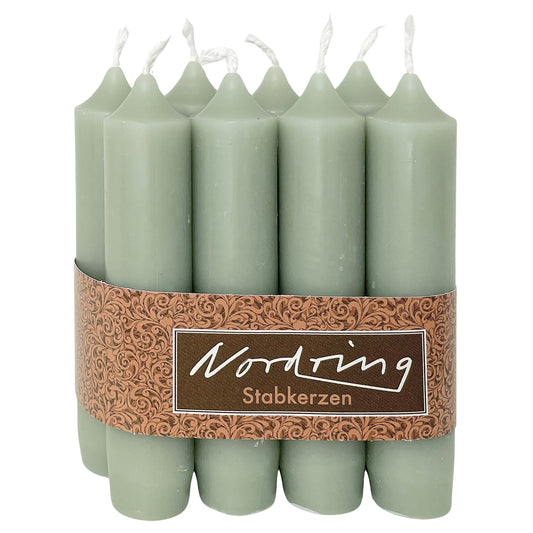 Nordring 8 Stück kurze Kerzen 11 cm lang