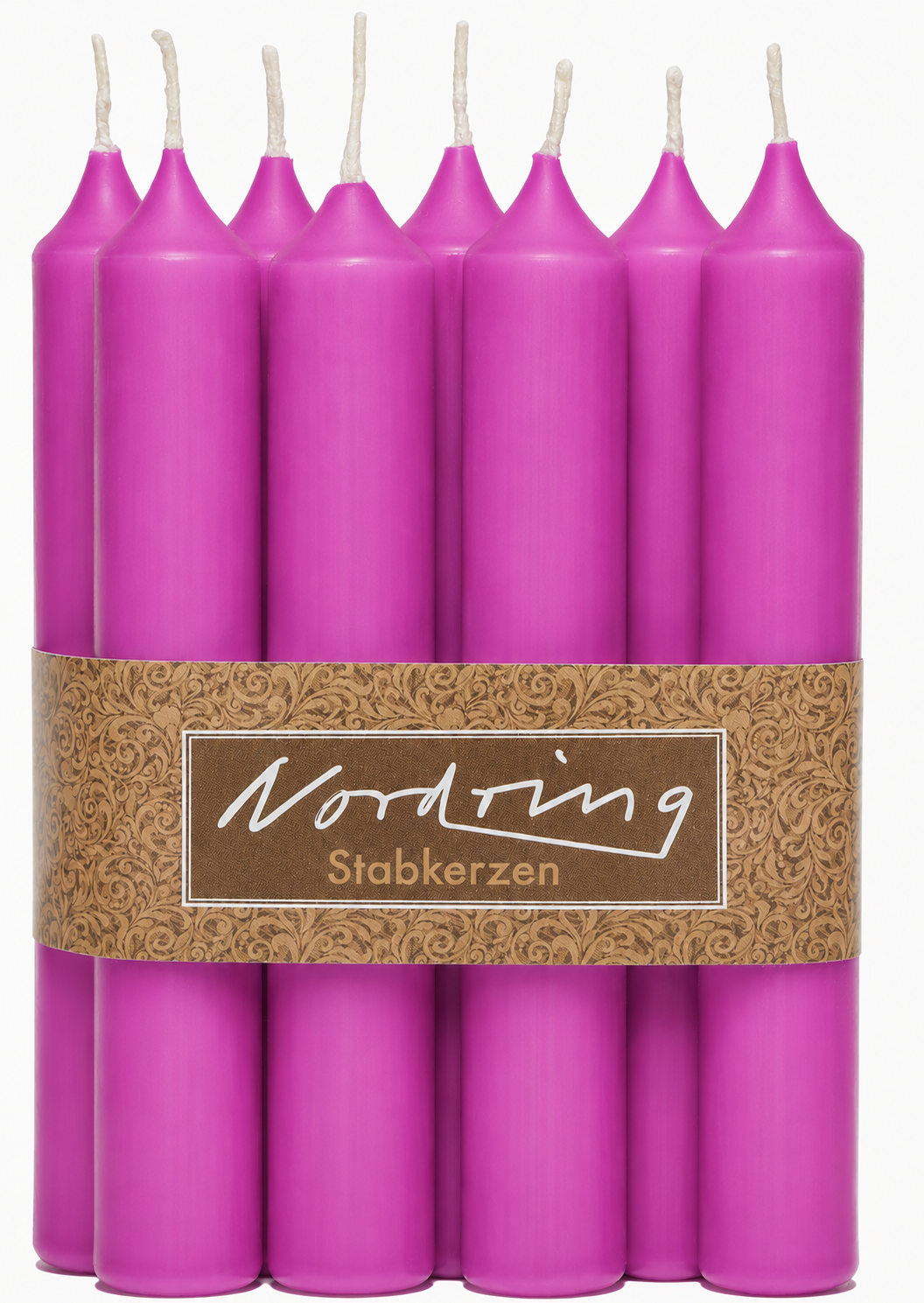 Nordring Stabkerzen 18 cm – 8er Set, RAL-zertifiziert, in 22 Farben