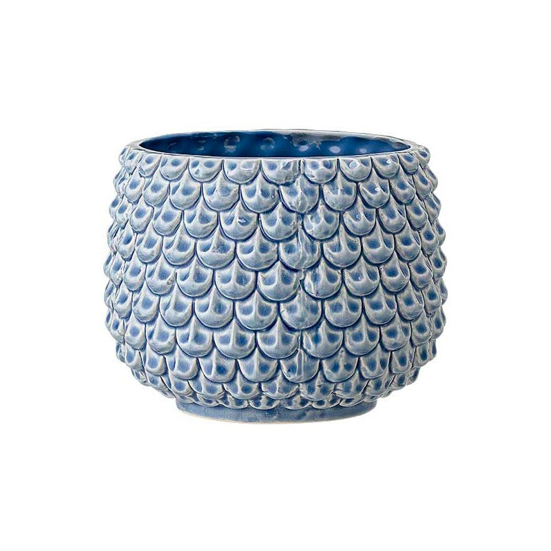 Nordring Blumentopf Pino M (13,5 cm ø), blau