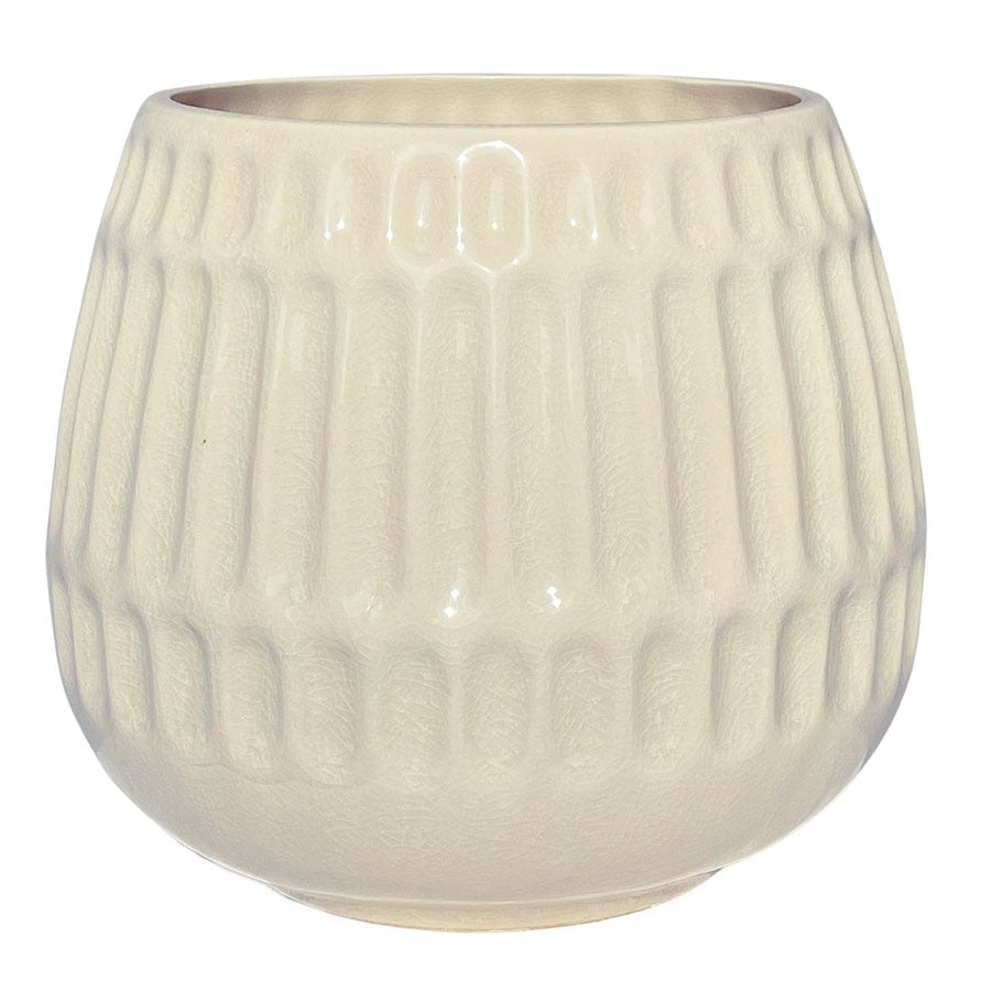 Nordring Blumentopf Riff L (16,5 cm ø), seasalt