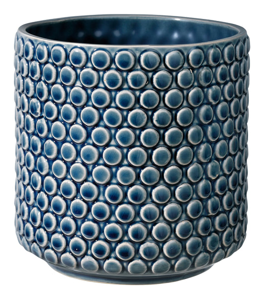 Nordring Blumentopf Dotty L (15,5 cm ø), petrol